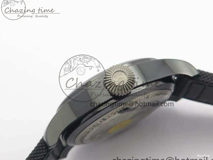 MIROTIME 0104 Supportive Big Pilot Real PR IW502003 Real Ceramic ZF 1:1 Best Edition On Black Calfskin Strap A51111 V 7238